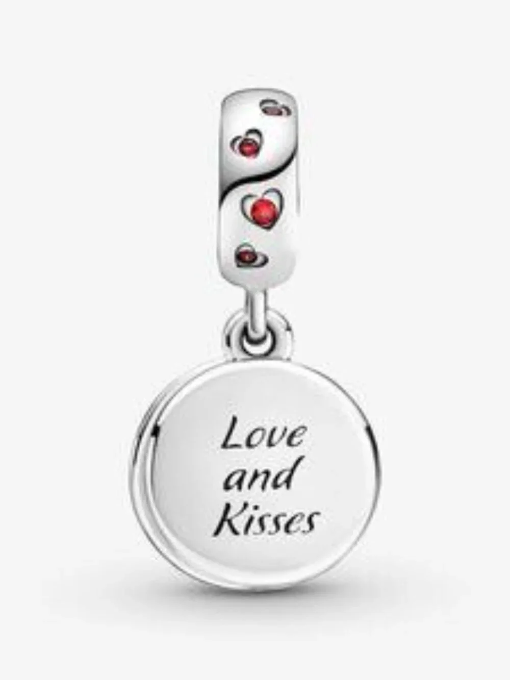 Disney Mickey Mouse & Minnie Mouse Love and Kisses Dangle Charm